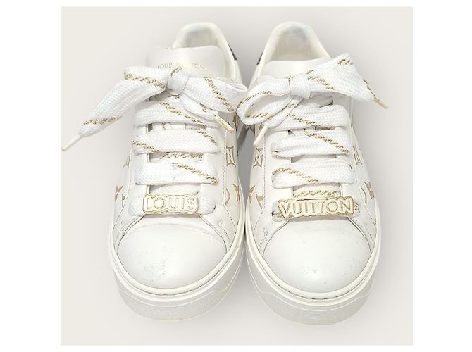 Louis Vuitton Monogram Timeout Sneaker in Weißgold - Ansicht 6