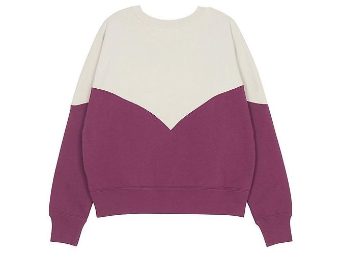 Isabel Marant Houston Fleece-Sweatshirt für Damen ECRY Pink - Ansicht 6