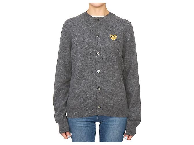 Comme Des Garcons Cardigan Gold Emblem AX Loose Fit (Unisex) - Ansicht 2