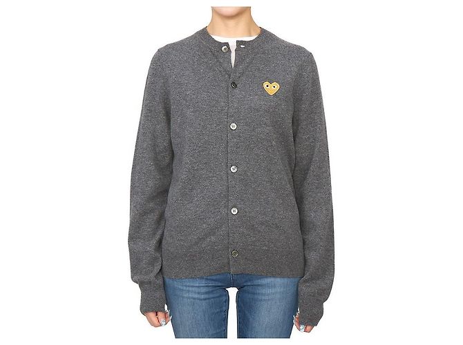 Comme Des Garcons Cardigan Gold Emblem AX Loose Fit (Unisex) - Ansicht 3