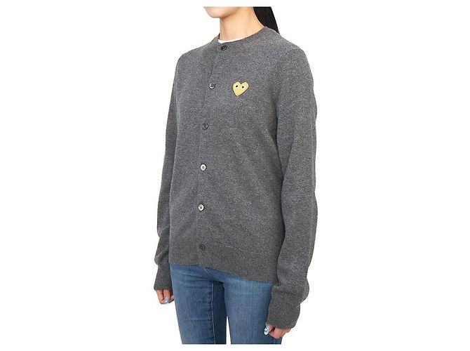 Comme Des Garcons Cardigan Gold Emblem AX Loose Fit (Unisex) - Ansicht 4
