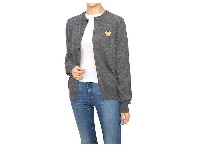 Comme Des Garcons Cardigan Gold Emblem AX Loose Fit (Unisex) - Ansicht 6