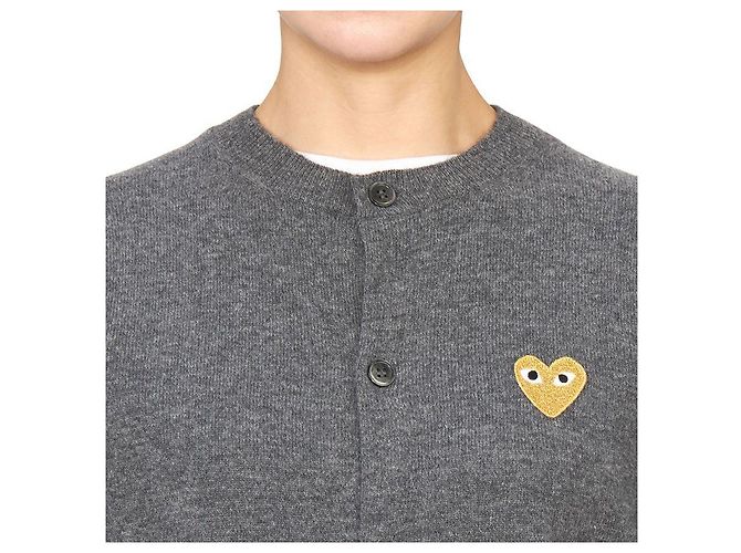 Comme Des Garcons Cardigan Gold Emblem AX Loose Fit (Unisex) - Ansicht 7