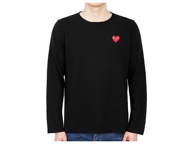 Comme Des Garcons Strickware für Herren AZ Schwarz - Ansicht 2