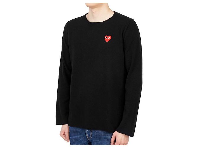 Comme Des Garcons Strickware für Herren AZ Schwarz - Ansicht 3