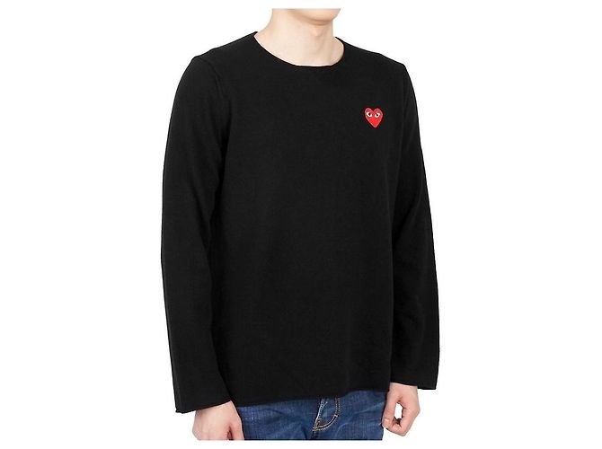 Comme Des Garcons Strickware für Herren AZ Schwarz - Ansicht 4