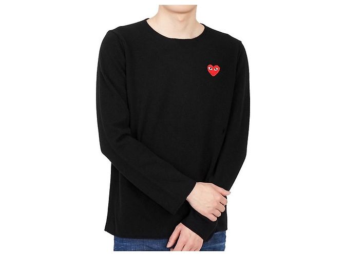 Comme Des Garcons Strickware für Herren AZ Schwarz - Ansicht 6