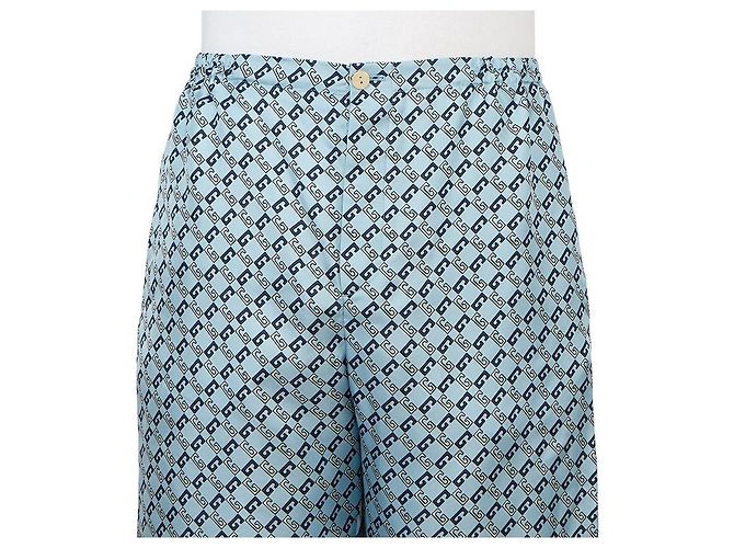 Gucci Pantaloncini quadrati in seta da uomo ZAMZY Multicolore - vista 7
