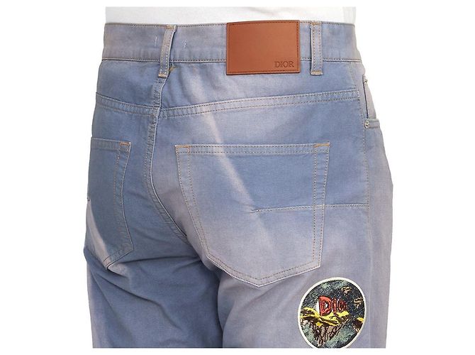 Dior Herrenjeans Blau - Ansicht 11