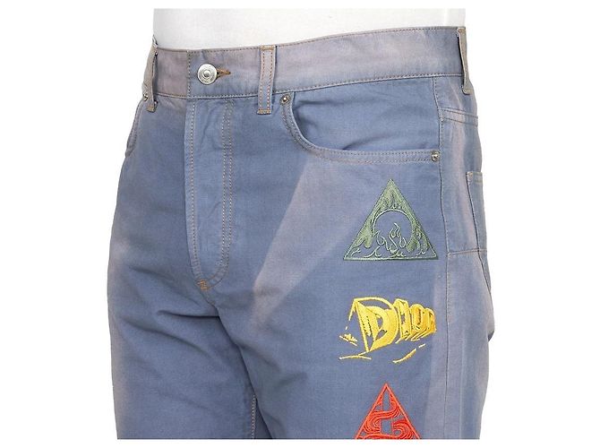Dior Herrenjeans Blau - Ansicht 9