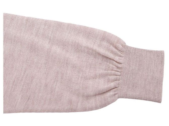 Hermès Suéter de cachemira de manga larga para mujer Castaño - vista 11