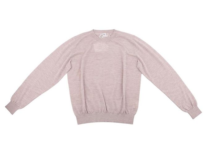 Hermès Suéter de cachemira de manga larga para mujer Castaño - vista 9