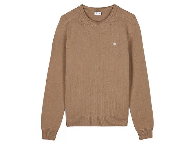 Céline Maglia in lana Triomphe da uomo Arancione - vista 10