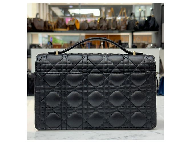 Dior Borsa My Miss Top Handle Nera Nero - vista 11