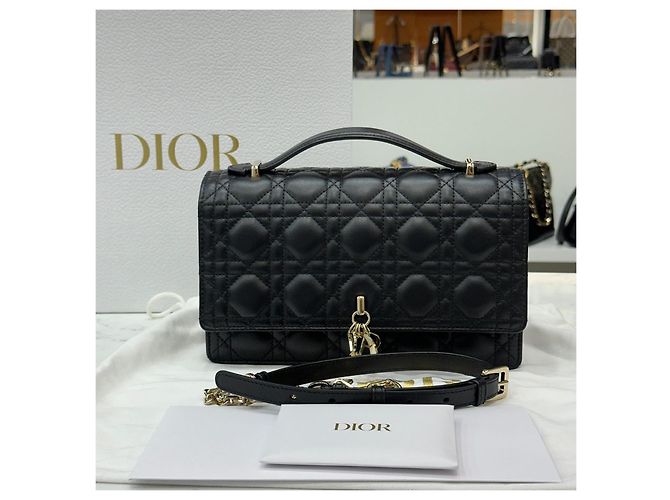 Dior Borsa My Miss Top Handle Nera Nero - vista 2