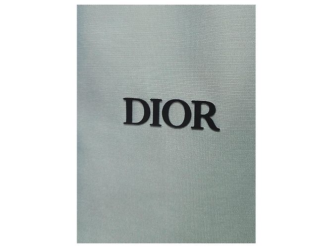 Dior Spread Silk Blend Embroidered Bomber Jacket Blue - view 3