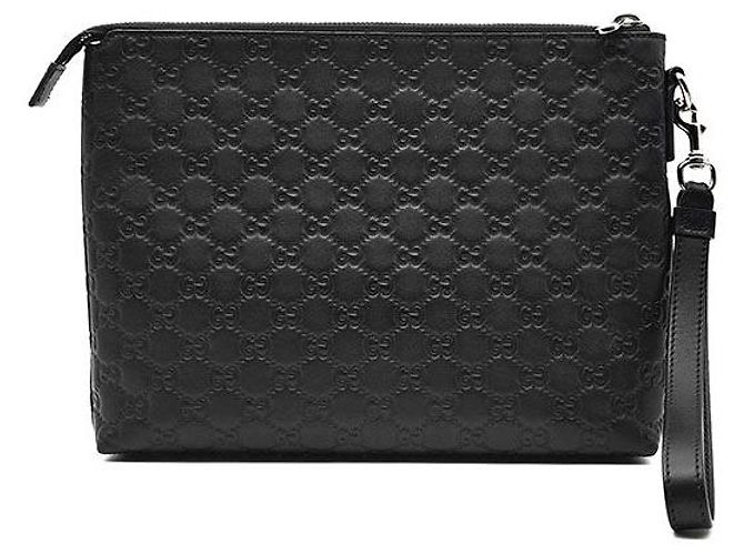 Gucci Clutch Shimaraine Nero - vista 3