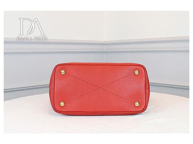 Louis Vuitton Borsa a Spalla Citadine PM Rosso - vista 5