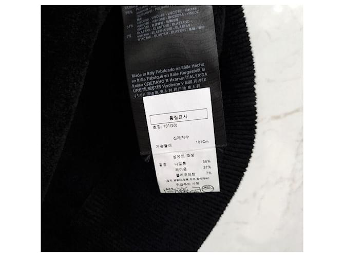 Armani Schwarzer Terry-Strick - Ansicht 5