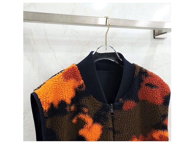Louis Vuitton Reversibler Monogramm-Shearling-Weste Mehrfarben - Ansicht 3
