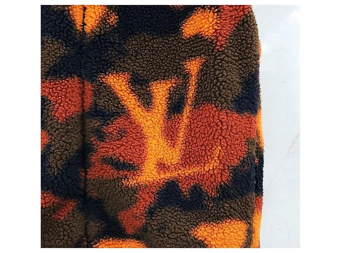 Louis Vuitton Reversibler Monogramm-Shearling-Weste Mehrfarben - Ansicht 4