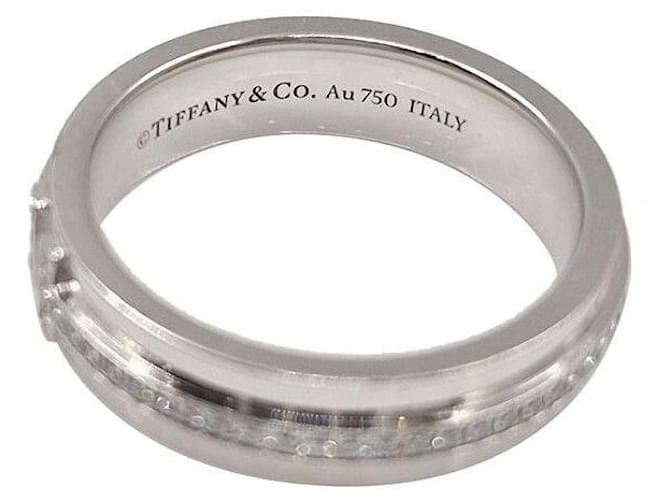 Tiffany & Co Schmaler Diamantring Weiß - Ansicht 4