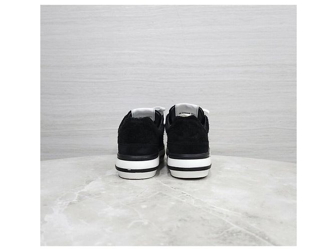 Chanel Sneakers in scamosciato nero - vista 4