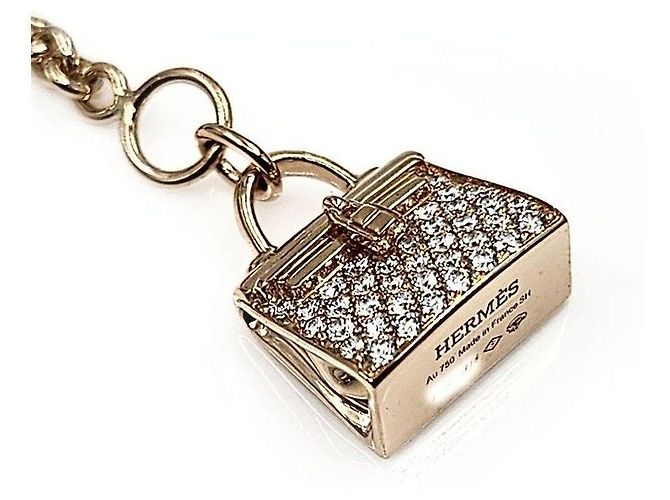 Hermès Kelly Diamond Armband Pink - Ansicht 2