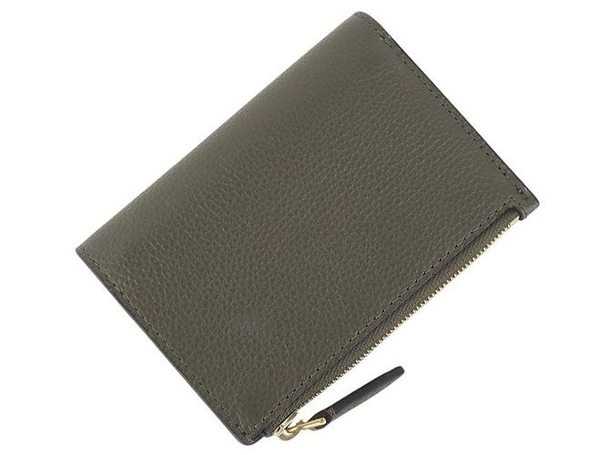 Mulberry Continental Small Zip Ledergeldbörse Golden - Ansicht 2