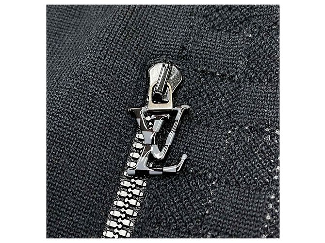 Louis Vuitton Pantaloni track Damier in maglia Black Nero - vista 8