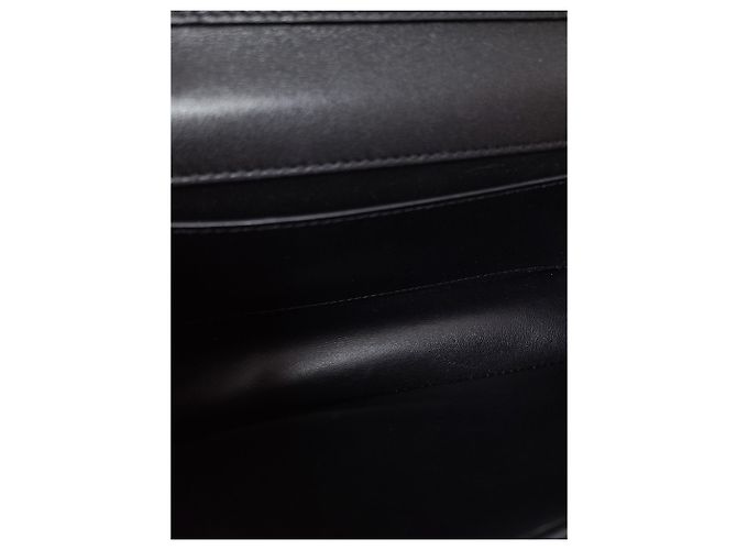 Valentino Borsa a tracolla Rockstud con catena e logo dorato in pelle di vitello nera Nero - vista 4