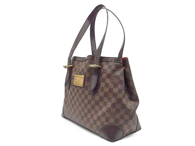 Louis Vuitton Damier Hampstead GM Marrone - vista 2