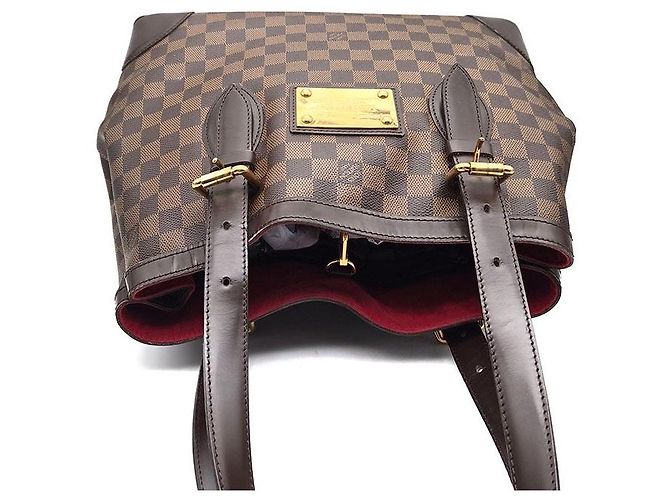 Louis Vuitton Damier Hampstead GM Marrone - vista 6