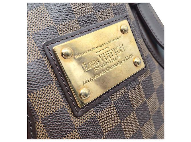 Louis Vuitton Damier Hampstead GM Marrone - vista 8
