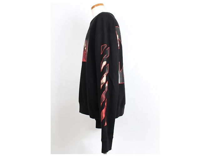 Off White Sweatshirt Caravaggio XL Weiß - Ansicht 3