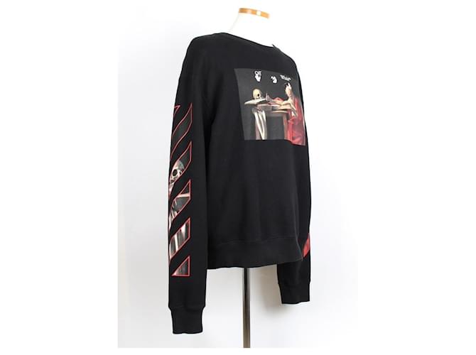 Off White Sweatshirt Caravaggio XL Weiß - Ansicht 6