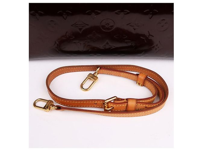 Louis Vuitton Brea GM Handtasche Rot - Ansicht 9