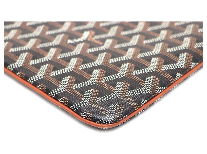 Goyard Clutch Black Tan Castaño - vista 11