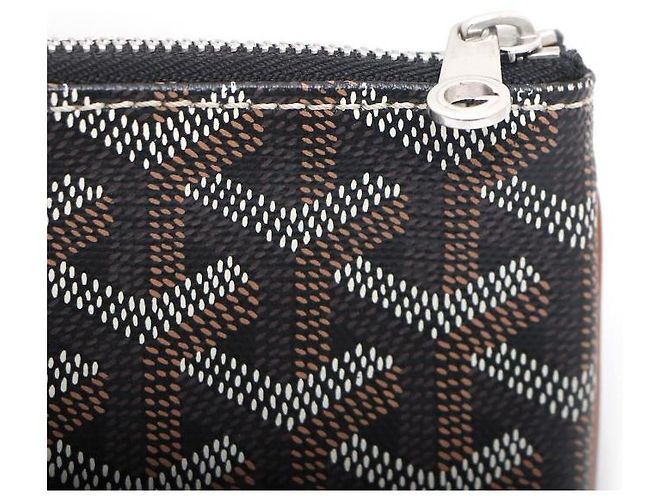 Goyard Clutch Black Tan Castaño - vista 4