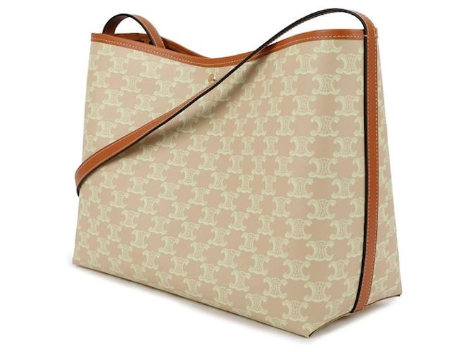 Céline Borsa Shopper Morbida Marrone - vista 5