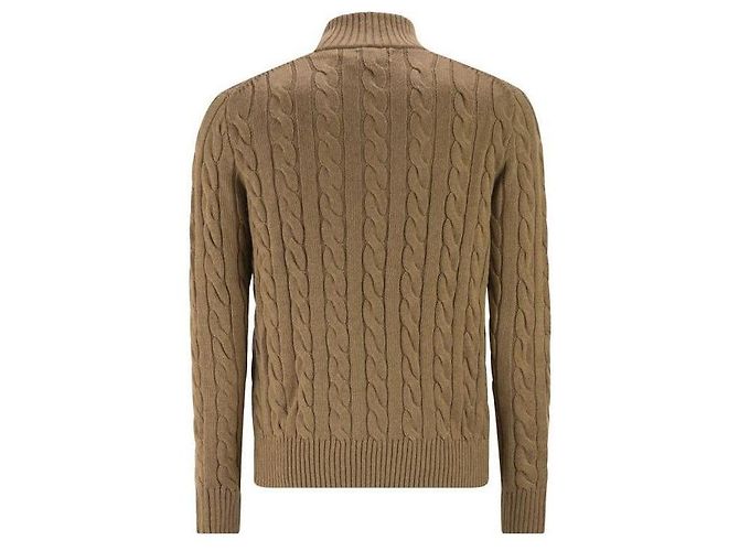 Ralph Lauren Half-Zip-Sweatshirt mit besticktem Pony-Logo - Ansicht 5