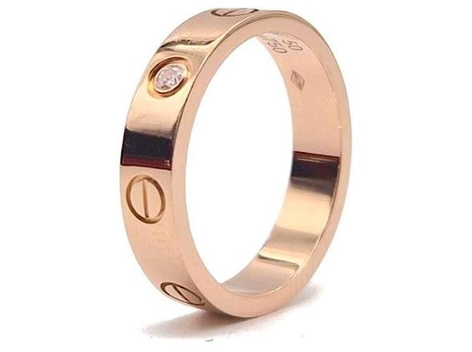 Cartier Diamond Love Ring Pink - Ansicht 5