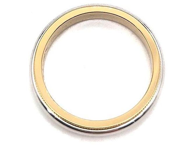 Tiffany & Co Anello Milgrain D'oro - vista 4