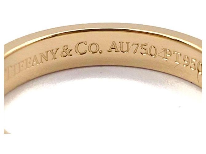 Tiffany & Co Anello Milgrain D'oro - vista 5