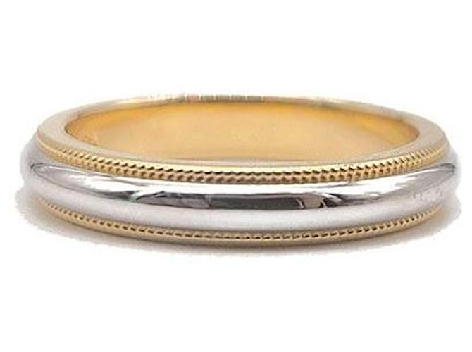 Tiffany & Co Anello Milgrain D'oro - vista 3