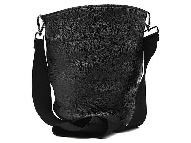 Prada Vitello Phoenix Bucket Bag Small Schwarz - Ansicht 3