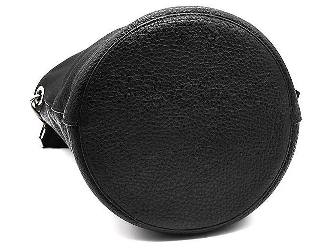 Prada Vitello Phoenix Bucket Bag Small Schwarz - Ansicht 7