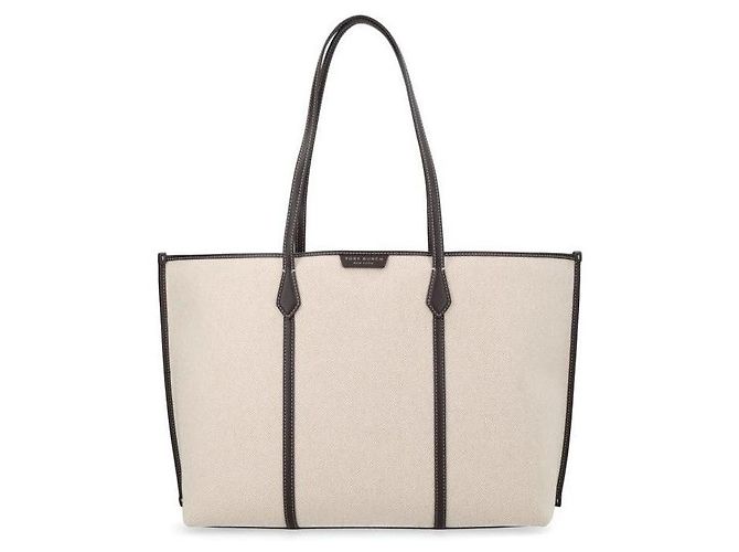 Tory Burch Borsa tote in tela Marrone - vista 4