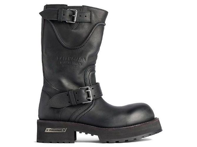 Balenciaga Botas Venom Negro - vista 4