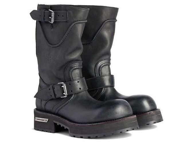 Balenciaga Botas Venom Negro - vista 6